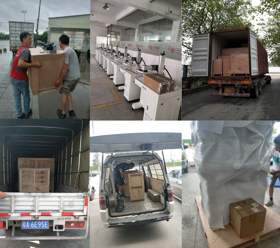 Laser marking cutting machine