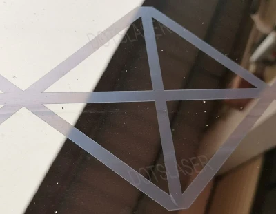 Laser engraving on glass Laser engraving on glass