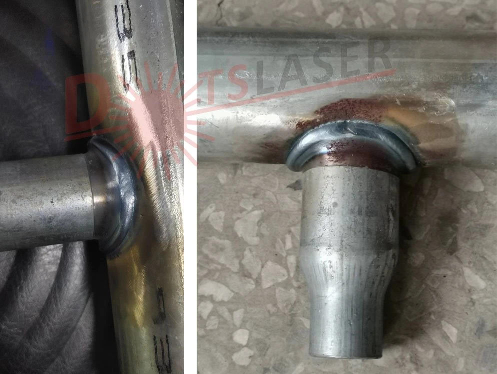 Galvanized pipe welding