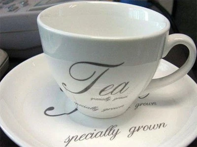 Laser engrave on ceramic cup Laser engrave on ceramic cup